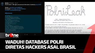 Database Polri Diretas Data Pribadi Anggota Beredar di Medsos  Kabar Petang Pilihan tvOne