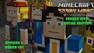 Minecraft  Story Mode Female Jesse Edition Episode 5 Order Up PS5