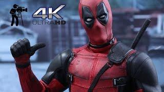 Car Fight Scene.   Deadpool 2016   4K ULTRA HD