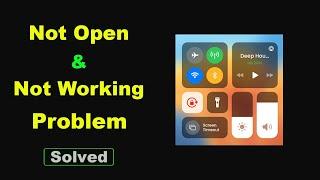 Fix Control Center Simple App Not Working  Loading  Not Open Problem Solutions in Android Phone