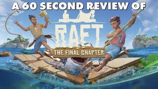 RAFT  A 60 Second Review