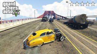 GTA 5 - BEST CAR + POLICE CHASE BROADWAY