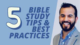 5 Basic Bible Study Tools & Best Practices