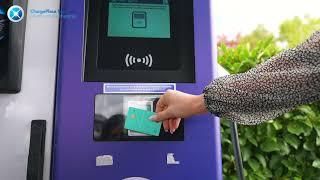 How to use a use a contactless card on electric chargers