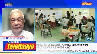 Ex-DICT Usec. Rio naglabas ng datos sa kwestyonable umanong VCM transmission sa halalan noong Mayo