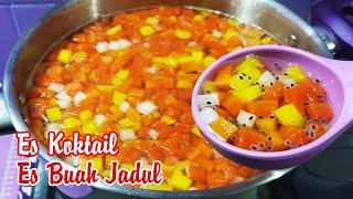 Resep Es Koktail Es Buah Jadul Rasa Enak Nikmat Segar dan Super Mantul