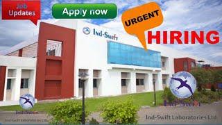 Indswift Lab Job  Ind-Swift-Laboratories Ltd API Unit is hiring for R&D department  Pharma Jobs