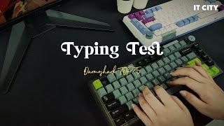 Typing Test Darmoshark TOP75 #DarmosharkTOP75