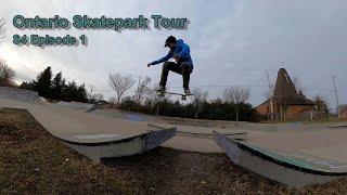 Ontario Skatepark Tour S4 Episode 1London  Kiwanis & White Oaks Skateparks