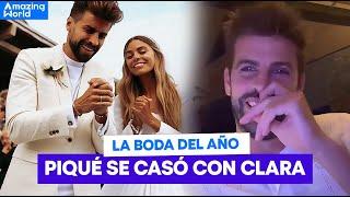 Piqué REVELA que ya se CASÓ con Clara Chía. El Catalán quiere ser nuevamente padre HABLÓ de hijos.