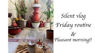 Silent Vlog  Friday Pooja  Prasadam  Vlog With Relaxing Music silent vlog telugu