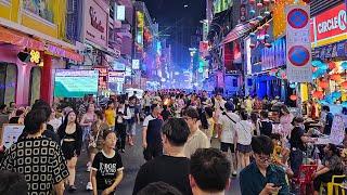 Bui Vien Walking Street Ho Chi Minh City Vietnam 2024 4K WALKING TOUR - Vietnam nightlife