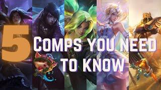 5 Comps You Need to Know for Set 9 - TFT Guides  Teamfight Tactics