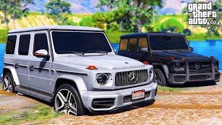 РЕАЛЬНАЯ ЖИЗНЬ В GTA 5 - ПРОВЕРКА СТАРОГО MERCEDES G63 AMG И НОВОГО НА ПРОХОДИМОСТЬ ВОТЕР