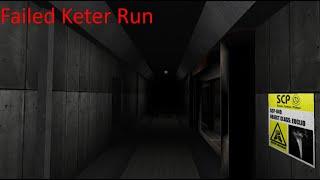 A Failed Keter Run of SCP Containment Breach Remastered