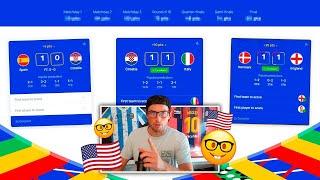 The Final Results of an American Predicting EVERY Match at Euro 2024