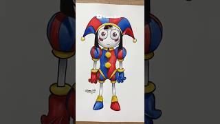 Dibuje a Pomni de la asombrosa chamba digital  #drawing #digitalcircus