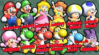 Can you Beat Mario Wonder without MarioLuigiPeachDaisyYellow ToadBlue ToadToadetteYoshiRed Y