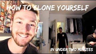 Premiere Pro - CLONE YOURSELF In under two minutes