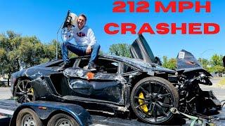 CRASHED Lamborghini at 212 MPH - Time to Rebuild It VIDEO #108