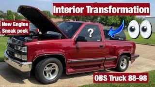 Interior Transformation for My 1992 Chevrolet Silverado C1500 Obs truck