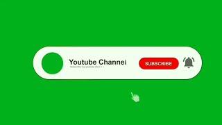 Green Screen Subscribe Button Animation  Top 5 Green Screen Animated Subscrib Button Effect.