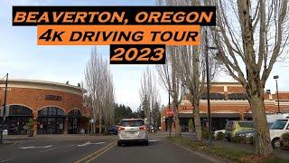 Beaverton Oregon  4k Driving Tour  2023