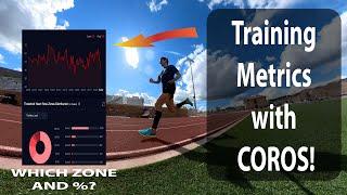 Running Training Metrics Analyzing the Data with COROS  Coach Sage Canaday