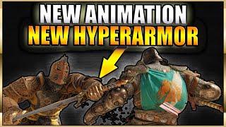 New Warden BUFFS - New Animation and Hyperamor  #ForHonor