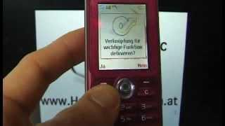 SONY ERICSSON W200i www.SIM-UNLOCK.me HANDY ENTSPERREN Richtige SIm einlegen