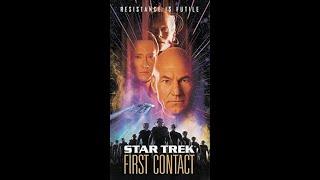 Opening to Star Trek First Contact 1997 VHS