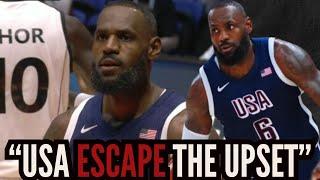 BREAKING LeBron James GAME-WINNER vs South Sudan and Save Team USA from a UPSET