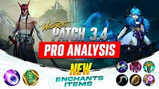 WILD RIFT PATCH 3.4 ANALYSIS  NEW Items and RIP Yuumi