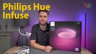 Philips Hue Infuse Deckenlampe im Test Schlichtes Design trifft auf smartes Licht