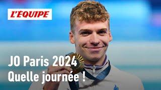 JO Paris 2024 - Marchand légendaire des médailles à gogo... Le débrief de la journée historique