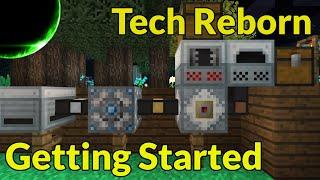 Tech Reborn Basics Rubber Generator Grinder and Transformers  Modded Minecraft Tutorial