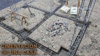 ¿COMO CONSTRUIR LOS CIMIENTOS DE UNA CASA? EXPLICADO PASO A PASO  CONSTRUCCIÓN  ALBAÑILERIA