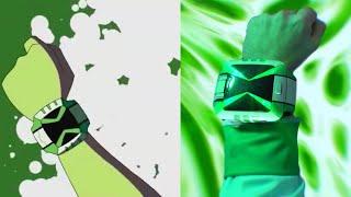 Ben 10 Transformation Cartoon VS Real life