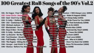 100 Greatest RnB Songs of the 90s Vol.2