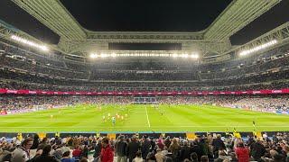 Watching a Real Madrid Match at the Estadio Santiago Bernabeu. Dream come true