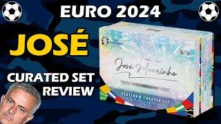 2024 Topps Jose Mourinho Platinum Curated Set Euro 2024 Soccer Box Review