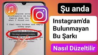 Instagram Ses Kullanılamıyor Sorunu Nasıl Düzeltilir Yeni Güncelleme 2023   Ses Kullanılamıyor