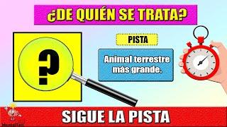 ¿DESCUBRE DE QUÉ SE TRATA SIGUIENDO LA PISTA?  ¿Descubre la imagen escondida?  MentalTest