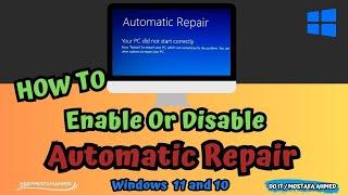 How to enable or disable automatic repair on Windows 11