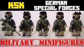 MILITARY MINIFIGURES - KSK Kommando Spezialkräfte - German Special Forces Unofficial Lego Aliexpress