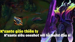 Ksante siêu oneshot với combo giáo thiên ly huyết giáp