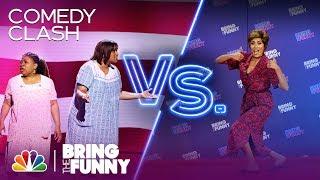 Sketch Duo Frangela Performs in the Comedy Clash Round - Bring The Funny Comedy Clash