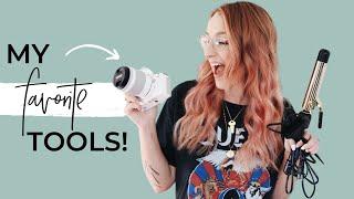 14 Tools every hairstylist NEEDS   My favorite tools shears blow dryer etc + salon must haves