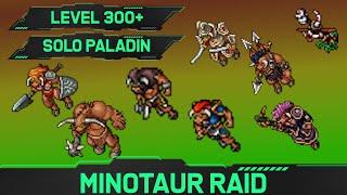 Oramond Minotaur Raid - Solo Paladin Hunt 300+