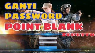 Cara Ganti Password PB ZEPETTO